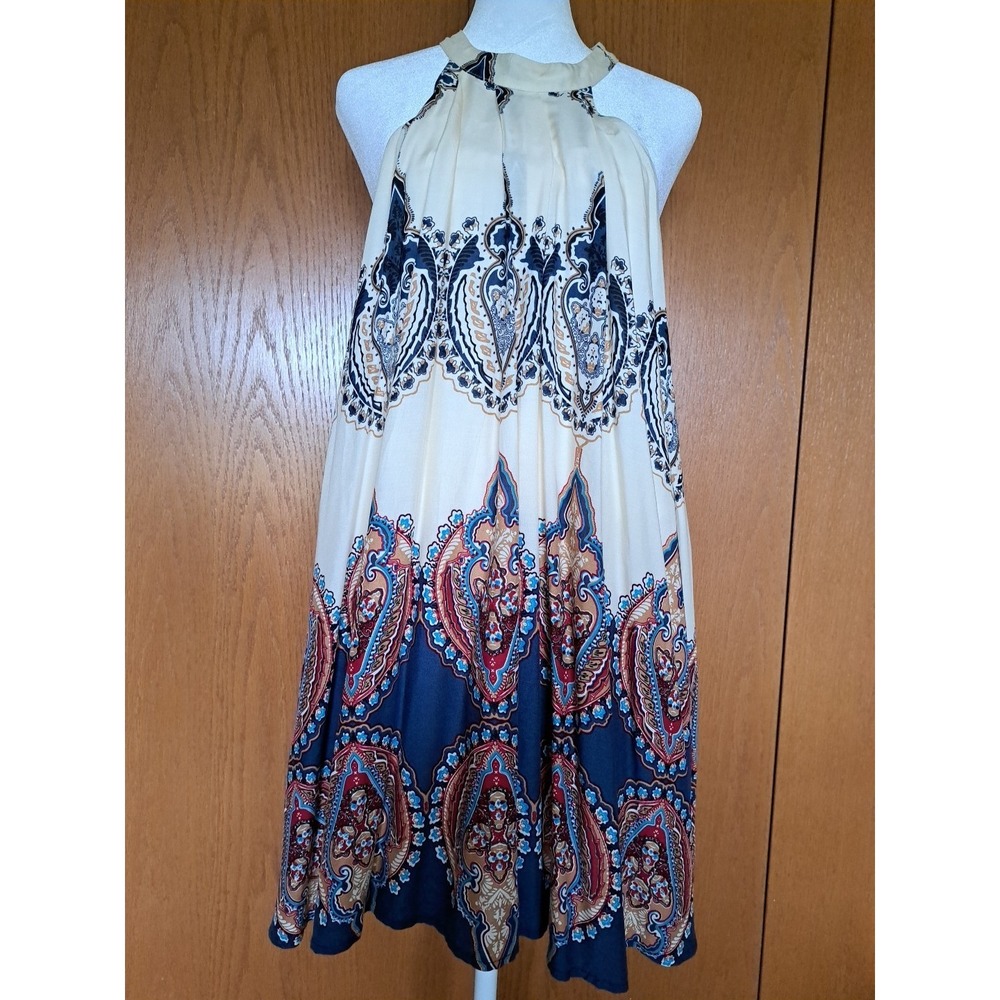 Jean Jail Women's Cotton Lined Sleeveless Summer Colorful Mini Dress 12